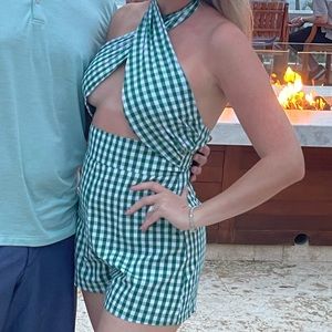 Green romper